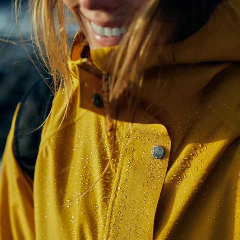 Fjallraven Vardag Hydratic Anorak Womens in Flame Orange-11